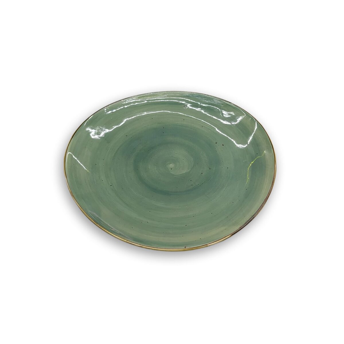 طبق بورسلين مسطح - طقم عشاء اورا الاخضر - Image 1