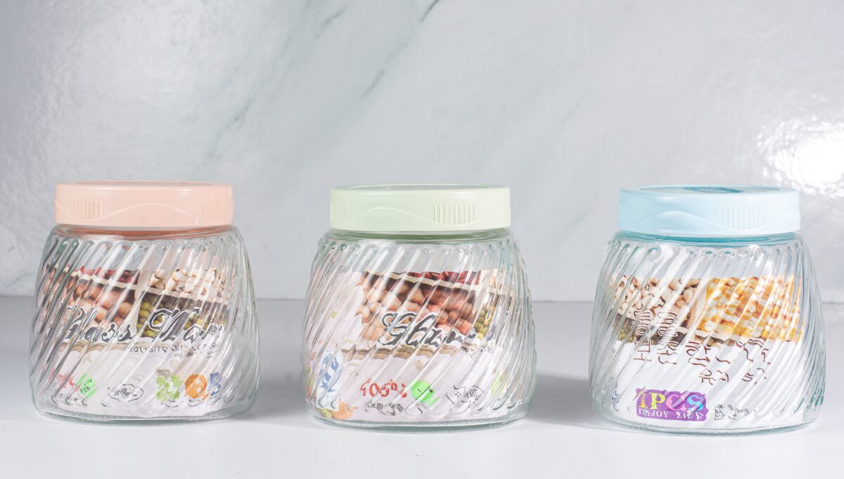 طقم توابل زجاج 3PCS - Image 3