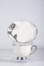 طقم قهوة6فنجان بالطبق Silver 16-28 - Image 4