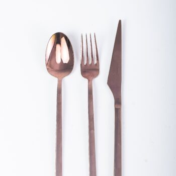 طقم معالق تركي onur 90PCكود / ASPENDOS COPPER TITANIUM