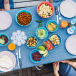 Blue tableware set (2) - Image 3