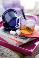 Tea Maker Mug 350 ml with Strainer and Cover - Image 3