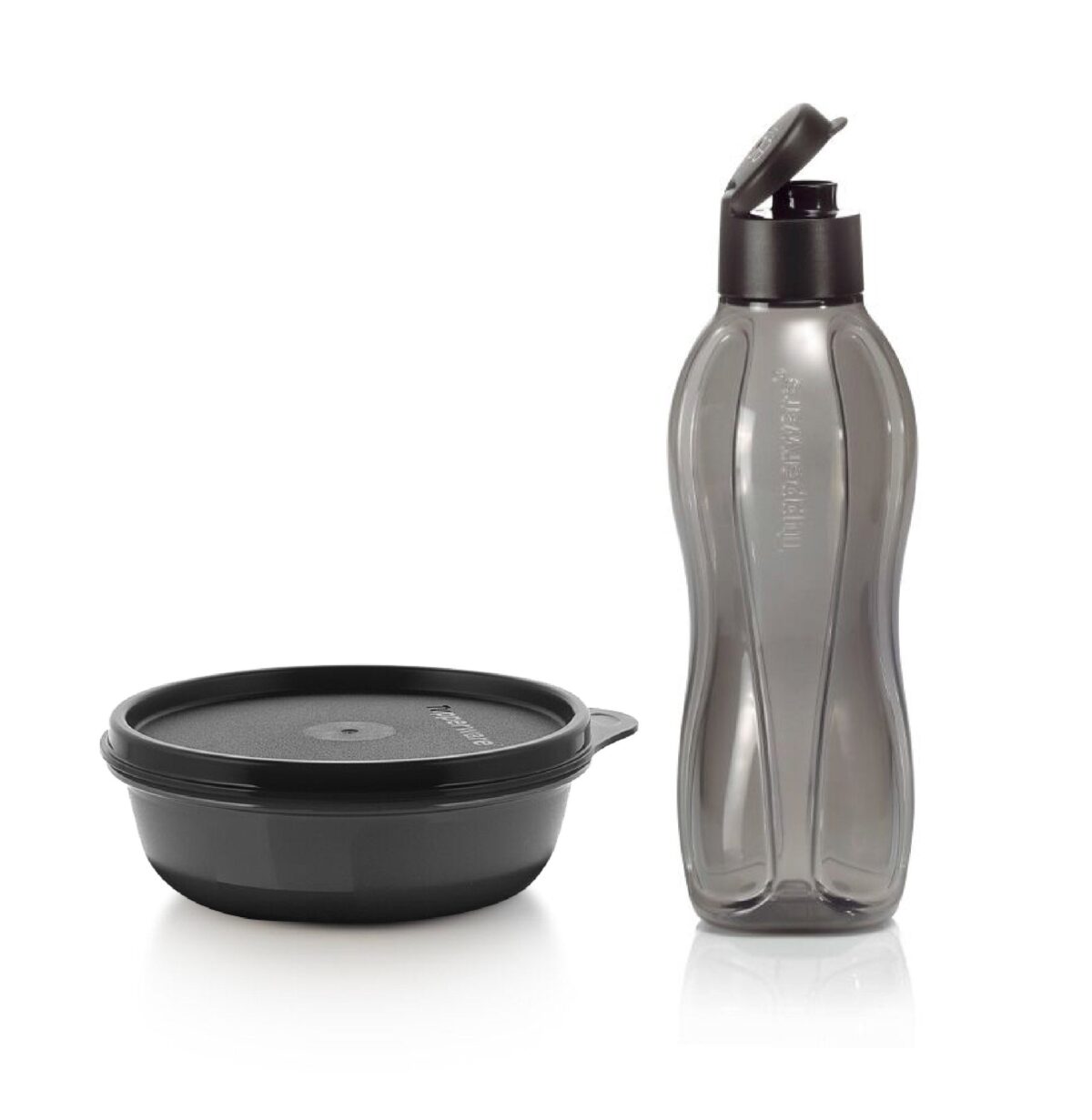 Set of Black Bottle 1L + Bowl 300 ml - Image 1