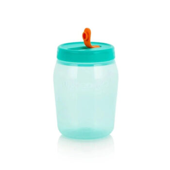 Jar 550 ml with Straw Cover