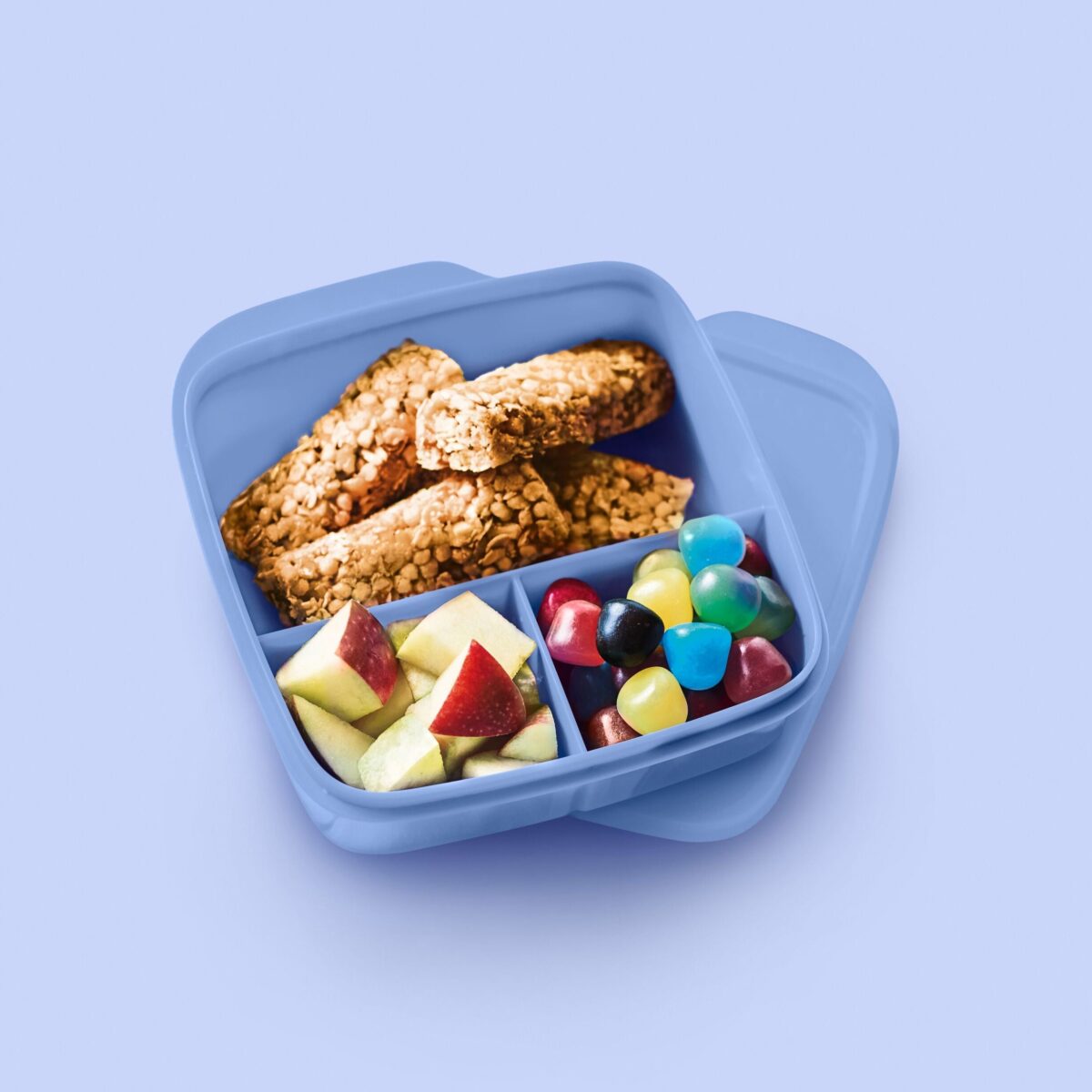 Divided Lunch box 550 ml Set (2) - Image 2