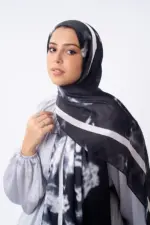 Black Marble in Satin