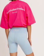 Baby Blue Biker Short - Image 3