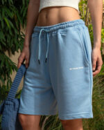 Baby Blue Wide Leg Sworts - Image 3