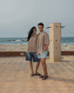 Beige Crochet Shirt