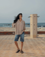 Beige Crochet Shirt - Image 2