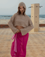 Beige Crochet Top