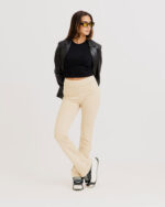 Beige Flare Pants - Image 2