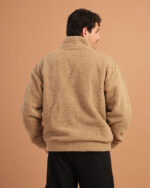 Beige Fleece Jacket - Image 6