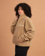 Beige Fleece Jacket - Image 4