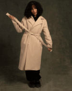 Beige Oversized Coat - Image 2