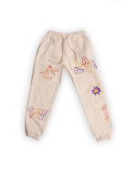 Beige Printed Kids Swants - Image 3
