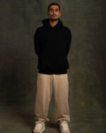 Black Basic Hoodie - Image 2