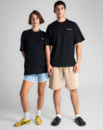 Black Basic Oversized Tee