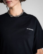 Black Basic Oversized Tee - Image 4