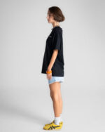 Black Basic Oversized Tee - Image 3