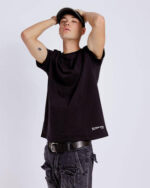 Black Basic Regular Tee - Image 5