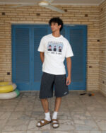 Black Cotton Jorts - Image 2