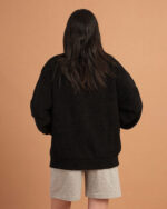 Black Fleece Jacket - Image 4