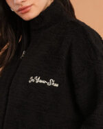 Black Fleece Jacket - Image 5