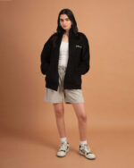 Black Fleece Jacket - Image 6