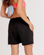 Black Flowy Short - Image 4