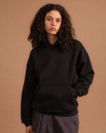 Black Heavy Boxy Hoodie - Image 4
