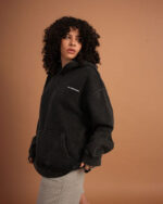 Black IYS Washed Hoodie - Image 5