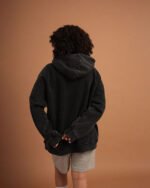 Black IYS Washed Hoodie - Image 10