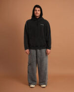 Black IYS Washed Hoodie - Image 4