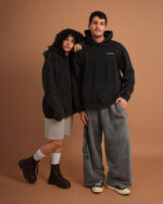 Black IYS Washed Hoodie - Image 7