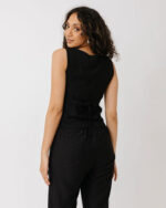 Black Linen Pants - Image 4