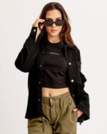 Black Overshirt Jacket - Image 4
