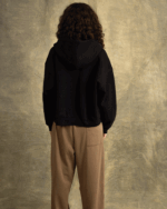 Black Zip-Up Hoodie - Image 5