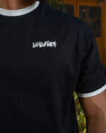Black Retro Oversized Tee - Image 4