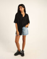 Black Short Sleeve Shirt - Image 2