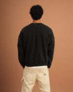 Black Washed Crewneck - Image 6