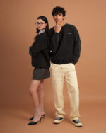 Black Washed Crewneck