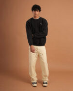 Black Washed Crewneck - Image 3