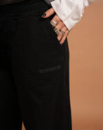 Black Wide Leg Swants - Image 7