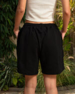 Black Wide Leg Sworts - Image 4