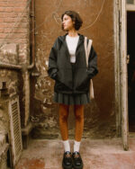 Black Windbreaker - Image 2