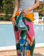 Bloom Mosaic Maxi Flowy Wrap - Image 2