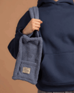 Blue Boxy Tote Bag - Image 2