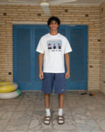 Blue Cotton Jorts - Image 2