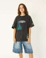 Blue Washed Jorts - Image 2